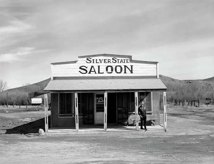 Framed Print : Silver State Saloon, Beowawe, Nevada, USA, Arthur Rothstein, U.S. Farm Security Administration, March 1940 Framed Print : Silver State Saloon, Beowawe, Nevada, USA, Arthur Rothstein, U.S. Farm Security Administration, March 1940