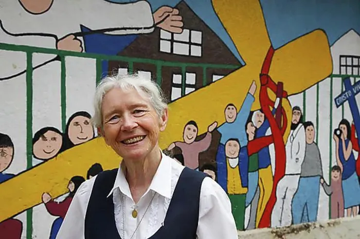 Framed Print : Sister Karoline Mayer, founder of the Fundacion Cristo Vive, Santiago de Chile, Chile, South America Framed Print : Sister Karoline Mayer, founder of the Fundacion Cristo Vive, Santiago de Chile, Chile, South America
