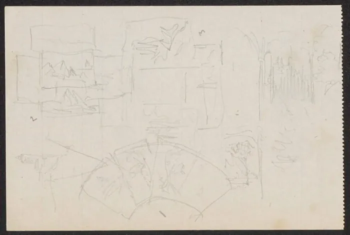 Framed Print : Sketches and notes. Ruszczyc, Ferdynand (1870-1936), draughtsman, cartoonist Framed Print : Sketches and notes. Ruszczyc, Ferdynand (1870-1936), draughtsman, cartoonist