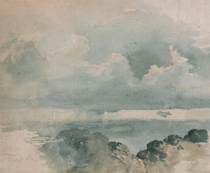 Framed Print : Sky Study, James Ward, 1769-1859
