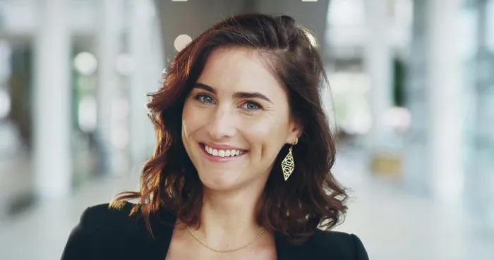Framed Print : Smile, portrait and businesswoman in office with confidence for property development opportunity Framed Print : Smile, portrait and businesswoman in office with confidence for property development opportunity