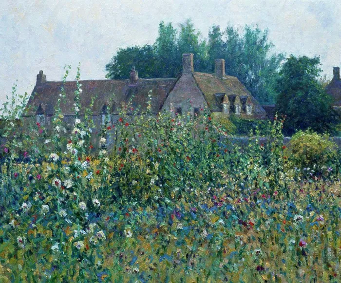 Framed Print : South Cerney Allotment, South Cerney, Gloucestershire 1994 Charles Neal (b.1951 / British) Oil on canvas Framed Print : South Cerney Allotment, South Cerney, Gloucestershire 1994 Charles Neal (b.1951 / British) Oil on canvas