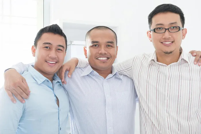 Framed Print : Southeast Asian business team Southeast Asian business team in office Framed Print : Southeast Asian business team Southeast Asian business team in office