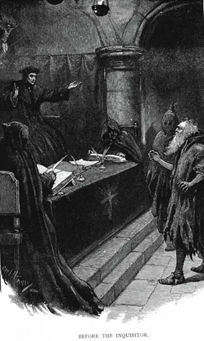 Framed Print : Spanish Inquisition (late 15th century) Framed Print : Spanish Inquisition (late 15th century)