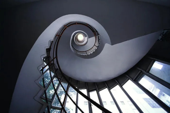 Framed Print : Spiral staircase, India Copyright: xAnilxDave / DinodiaxPhotox