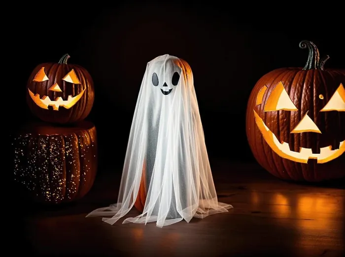 Framed Print : Spooky Halloween Decorations Framed Print : Spooky Halloween Decorations