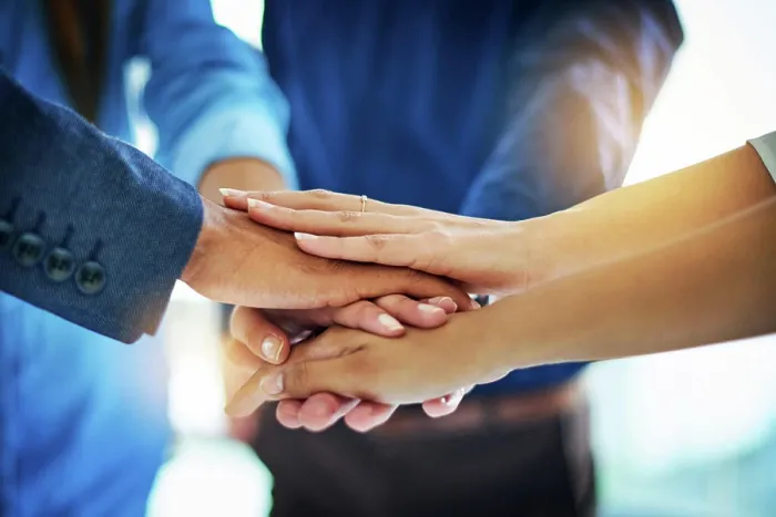 Framed Print : Staff, business people and hands in stack for collaboration Framed Print : Staff, business people and hands in stack for collaboration