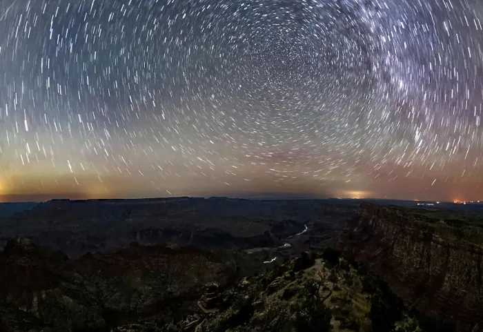 Framed Print : Starry Night at Grand Canyon AZ Framed Print : Starry Night at Grand Canyon AZ