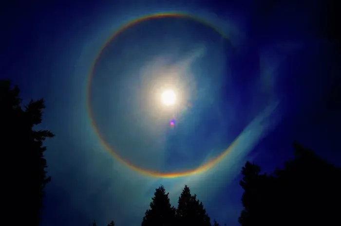 Framed Print : Sundog, parhelion Framed Print : Sundog, parhelion