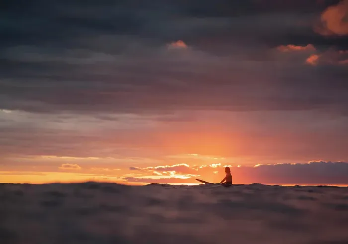 Framed Print : Surfing the sunrise in Costa Rica
