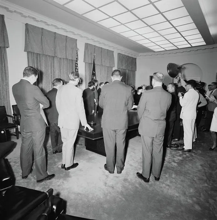 Framed Print : Swearing-in ceremony, James Ramey John Palfrey Framed Print : Swearing-in ceremony, James Ramey John Palfrey