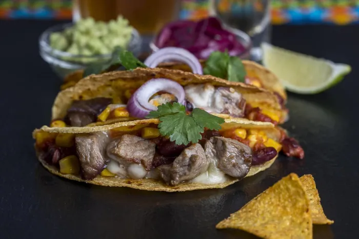 Framed Print : Taco, Mexican cuisine, Carnitas