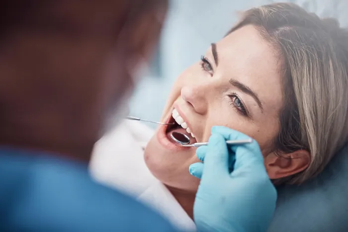 Framed Print : Teeth, dental or woman at a dentist for surgery Framed Print : Teeth, dental or woman at a dentist for surgery