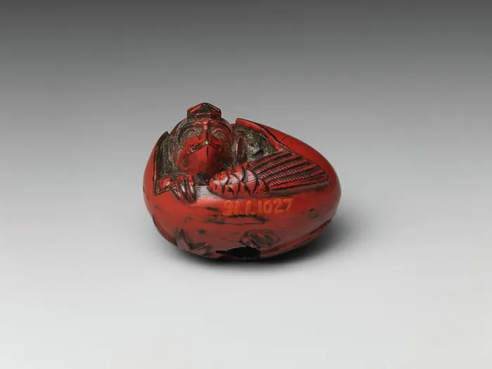 Framed Print : Tengu Hatching from an Egg 18th century Japan This type of representation of the birth of the mythical creature known Framed Print : Tengu Hatching from an Egg 18th century Japan This type of representation of the birth of the mythical creature known