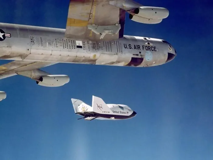 Framed Print : Test Flight of X-38 Framed Print : Test Flight of X-38