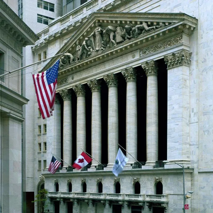 Framed Print : The Front of the New York Stock Exchange Framed Print : The Front of the New York Stock Exchange