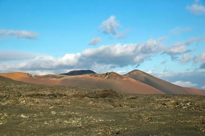 Framed Print : Timanfaya Nationalpark national park Lanzarote