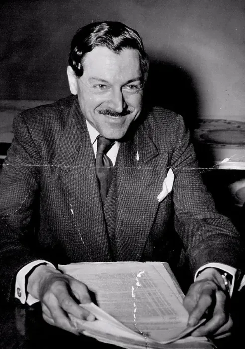 Framed Print : Today's picture of architect Frank Heath. December 23, 1952