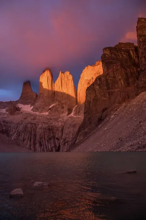 Framed Print : Torres del Paine Framed Print : Torres del Paine