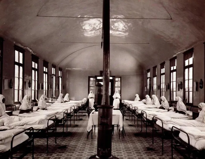 Framed Print : Tuberculosis ward of the Hasköy Hospital for Women; Istanbul; Turkey 1900 Framed Print : Tuberculosis ward of the Hasköy Hospital for Women; Istanbul; Turkey 1900