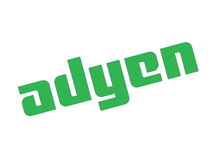 Framed Print : Turned to the left, Adyen logo, E commerce, logo
