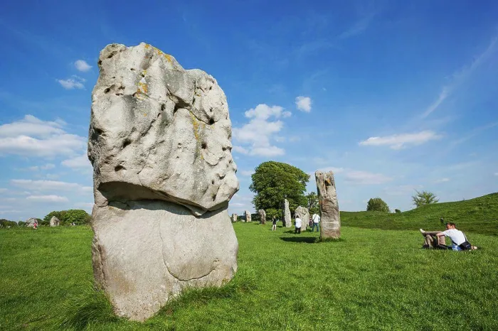 Framed Print : UK, England, Wiltshire, Avebury, Avebury Stone Circle Framed Print : UK, England, Wiltshire, Avebury, Avebury Stone Circle