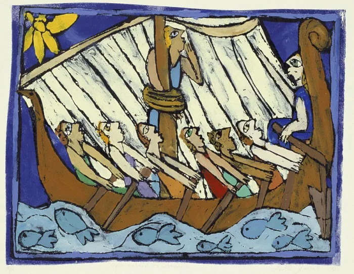 Framed Print : Ulysses 2001 Leslie Xuereb (b.1959 / French) Framed Print : Ulysses 2001 Leslie Xuereb (b.1959 / French)