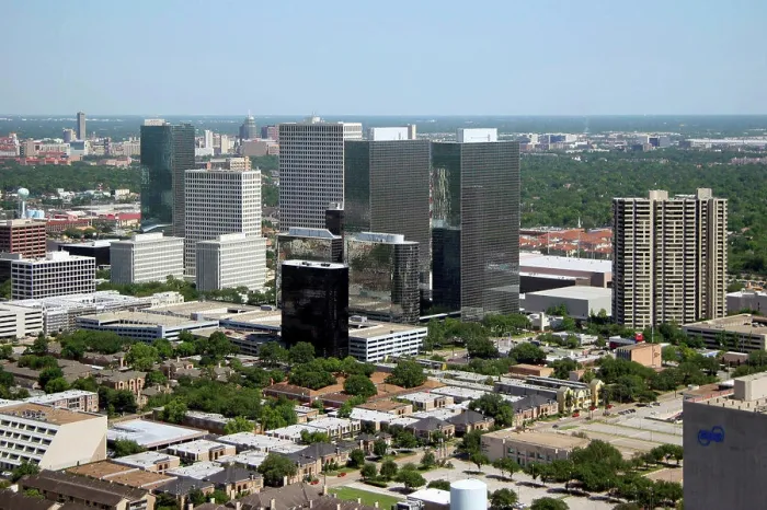 Framed Print : Uptown Houston Framed Print : Uptown Houston