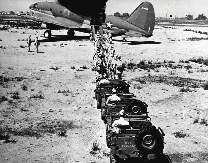 Framed Print : U.S. Air Fleets Span 6 Continents and 7 Oceans to Deliver War Supplies - The United States Framed Print : U.S. Air Fleets Span 6 Continents and 7 Oceans to Deliver War Supplies - The United States