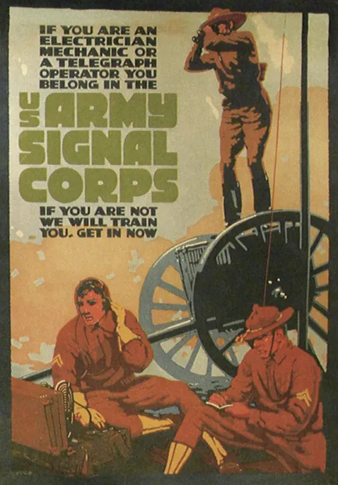 Framed Print : U.S. Army Signal Corps Framed Print : U.S. Army Signal Corps