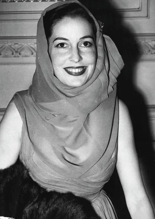 Framed Print : Valerie Hobson Goes Arabian - Film star Valerie Hobson favoured this Arabian style swatched head-dress which was Framed Print : Valerie Hobson Goes Arabian - Film star Valerie Hobson favoured this Arabian style swatched head-dress which was