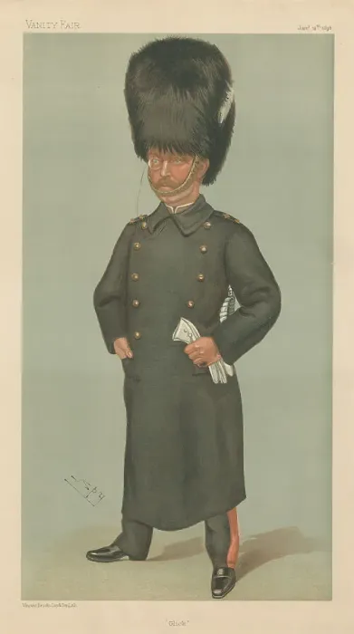 Framed Print : Vanity Fair Military Navy Glick Captain Albert Gleichen