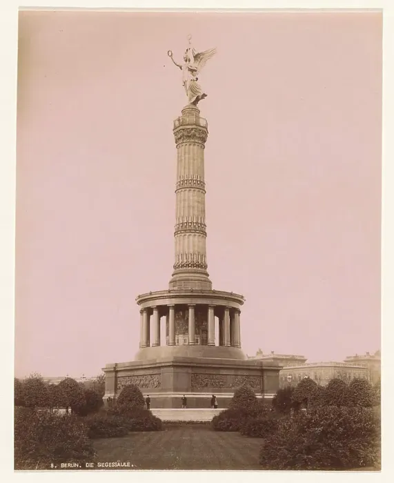 Framed Print : Victory column in Berlin; Berlin, Die Siegessaule Framed Print : Victory column in Berlin; Berlin, Die Siegessaule
