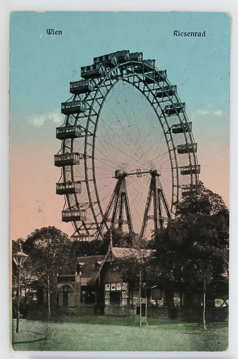 Framed Print : Vienna Ferris wheel, Questionable, brothers Kohn KG B, producer Framed Print : Vienna Ferris wheel, Questionable, brothers Kohn KG B, producer