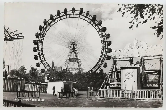 Framed Print : Vienna, Prater, Ferris wheel, PAG Vienna Verlag, Producer Framed Print : Vienna, Prater, Ferris wheel, PAG Vienna Verlag, Producer