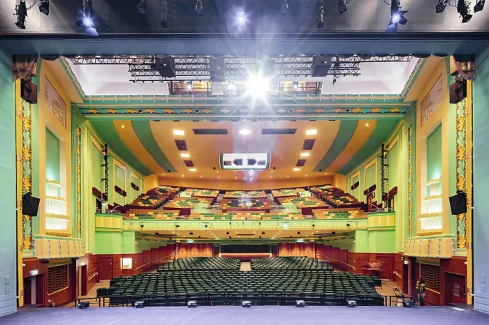 Framed Print : View of the auditorium from the back of the stage Framed Print : View of the auditorium from the back of the stage