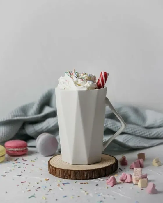 Framed Print : front view hot chocolate with whipped cream mug Framed Print : front view hot chocolate with whipped cream mug