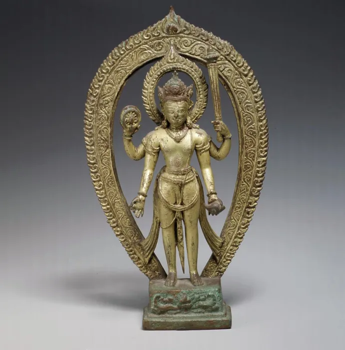 Framed Print : Vishnu 10th-11th century Nepal (Kathmandu Valley) Framed Print : Vishnu 10th-11th century Nepal (Kathmandu Valley)