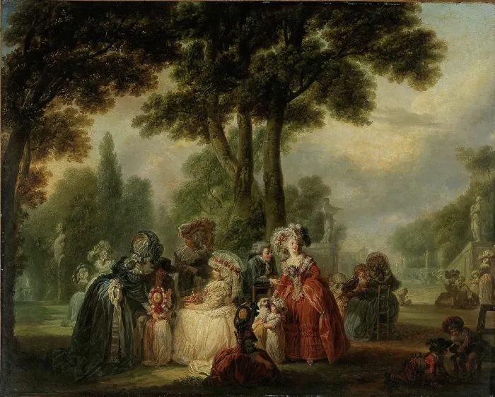 Framed Print : Watteau de Lille (Louis-Joseph Watteau) Framed Print : Watteau de Lille (Louis-Joseph Watteau)