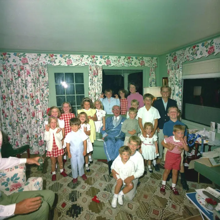 Framed Print : Weekend at Hyannis Port: Birthday party at Hyannis Port for Joseph P Framed Print : Weekend at Hyannis Port: Birthday party at Hyannis Port for Joseph P