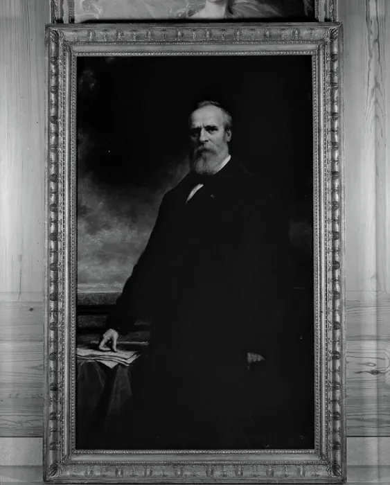 Framed Print : White House paintings: The Reception of Gen Framed Print : White House paintings: The Reception of Gen