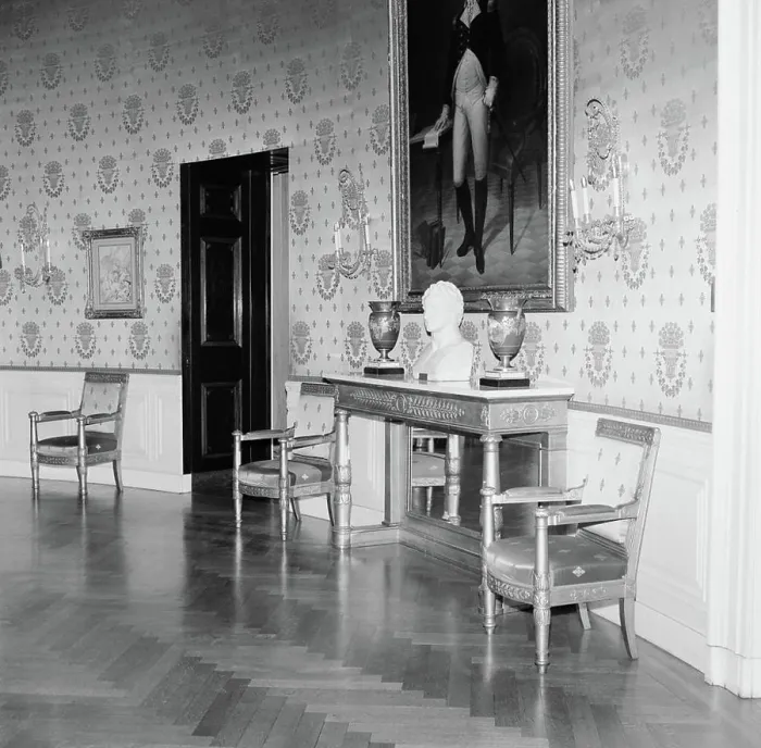 Framed Print : White House Rooms: Red, Blue Rooms Framed Print : White House Rooms: Red, Blue Rooms