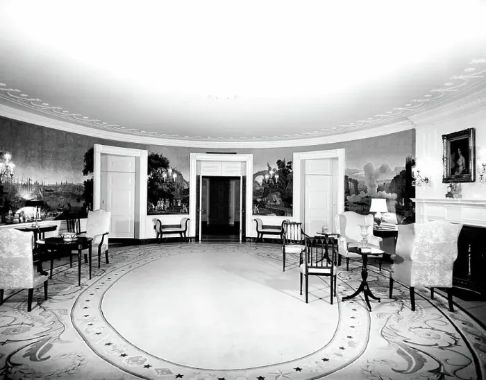 Framed Print : White House Rooms: State Dining Room Framed Print : White House Rooms: State Dining Room