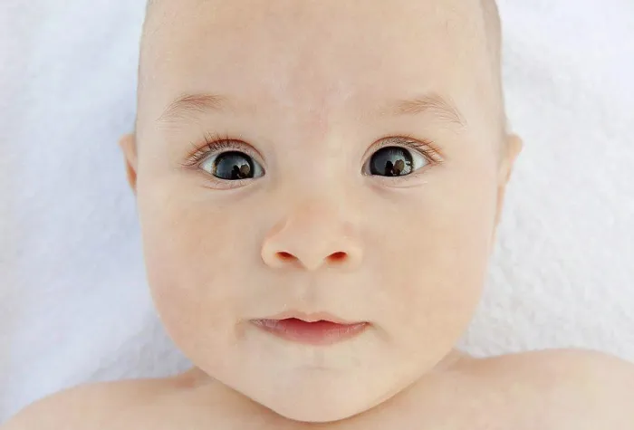 Framed Print : A Wide Eyed Baby Framed Print : A Wide Eyed Baby