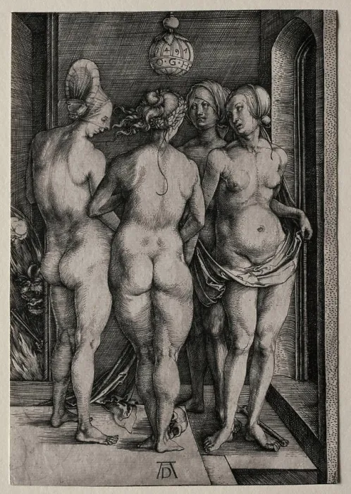 Framed Print : The Four Witches (Four Naked Women) Framed Print : The Four Witches (Four Naked Women)