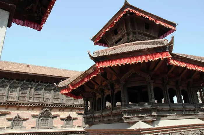 Framed Print : Wood decorations wood decorations on windows in Bhaktapur, Nepal Framed Print : Wood decorations wood decorations on windows in Bhaktapur, Nepal