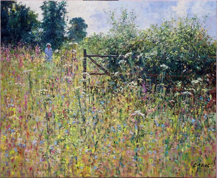 Framed Print : Woodmancote, Gloucestershire, UK 1996 Charles Neal (b.1951 / British)