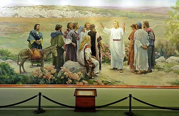 Framed Print : Go Ye Therefore, Jesus Christ and 11 Apostles Framed Print : Go Ye Therefore, Jesus Christ and 11 Apostles