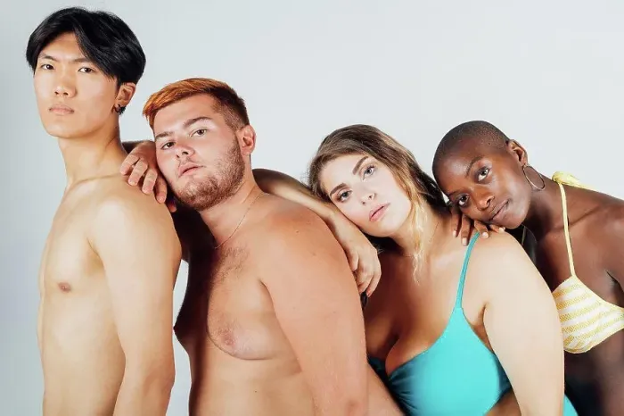 Framed Print : Young people leaning on each other Framed Print : Young people leaning on each other