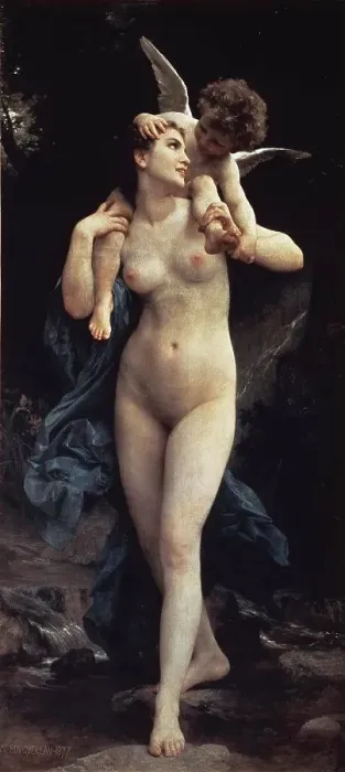 Framed Print : The Youthfulness of Love 1877 William-Adolphe Bouguereau (1825-1905 / French) Musee d'Orsay, Paris Framed Print : The Youthfulness of Love 1877 William-Adolphe Bouguereau (1825-1905 / French) Musee d'Orsay, Paris